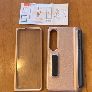 Body glove kickstand case for Samsung Galaxy Z fold 4 smartphone